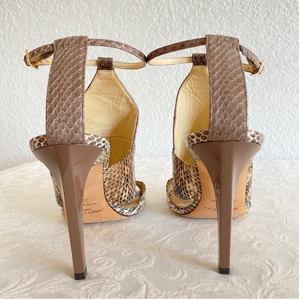 Jimmy Choo Python Sandals - image 8